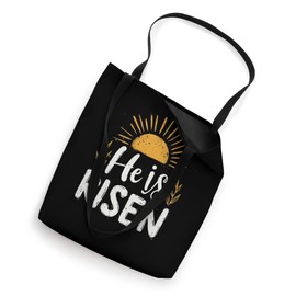 Easter He Is Risen Tote Bag