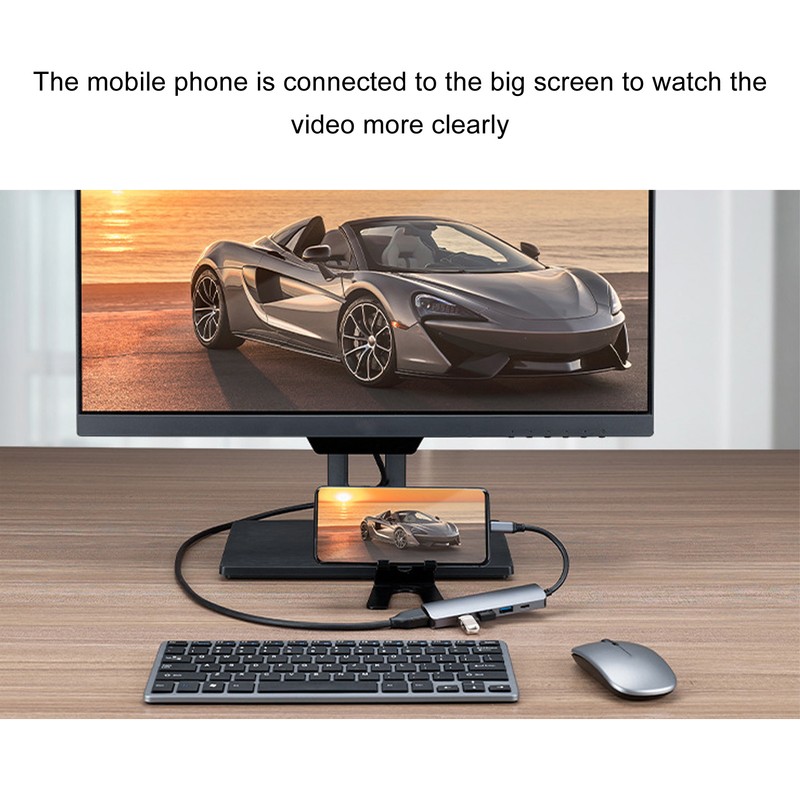 USB C USB A Hub Low Network Latency USB 3.0