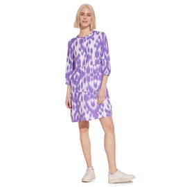 Street One Women's Tunic Dress with Print, Smell Of Lavender