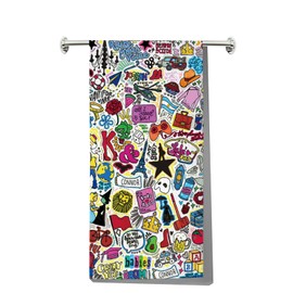 LEVLO Musical Character Kitchen Towel Theatre Drama Fans Gift Musical Lover Housewarming Gift (Connor Theater KT)