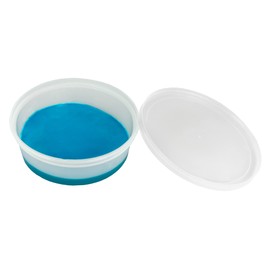 CanDo TheraPutty Microwavable Hand Exercise Putty for Strengthening and Rehabilitation, Blue Firm 3 oz