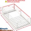 Simple Houseware Pull-Out Cabinet Sliding Basket Organizer, 17.2" D x