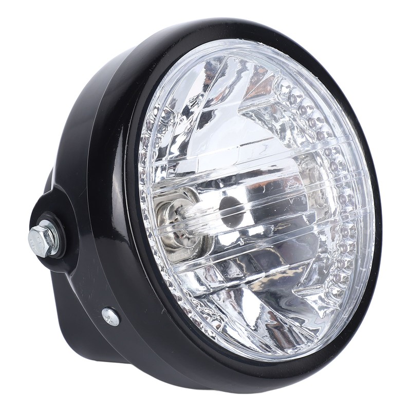 Motorcycle Headlight Universal Rugged LED 7 Inch Headlamp Bulb Day