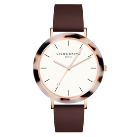 Liebeskind Women's Analogue Quartz Watch, brown, Strap.