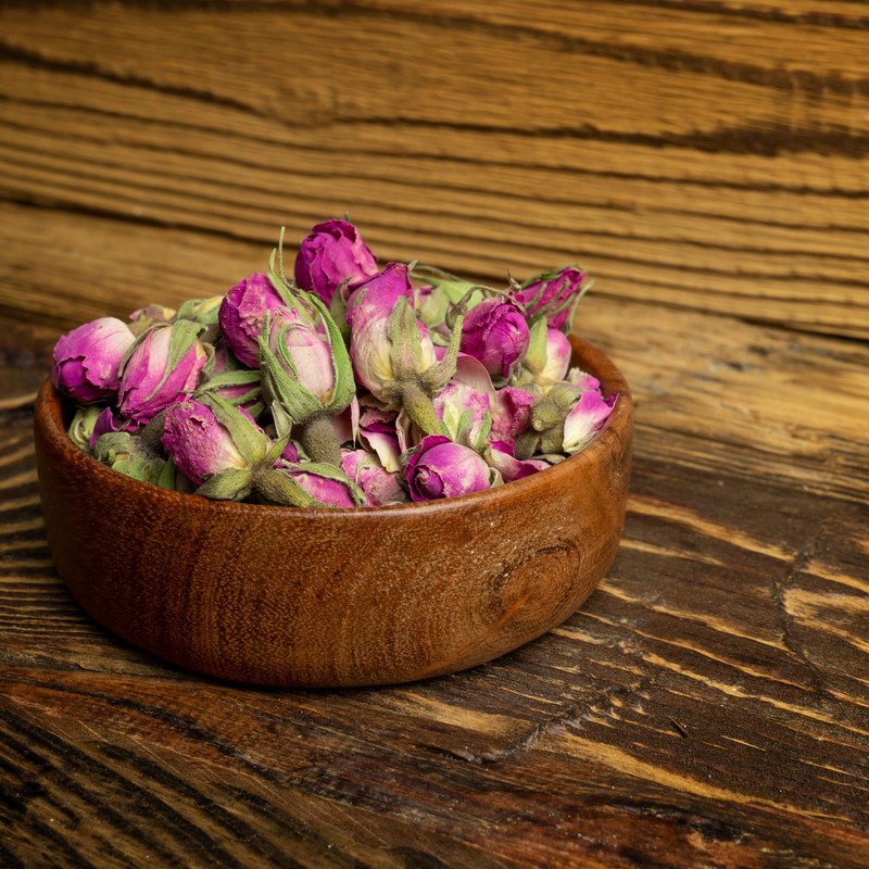 Drink Botanicals Ireland Edible Dried Pink Rose Buds | Non