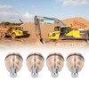 4Pcs Joystick Button Control Valve Excavator Accessory Set Kit for