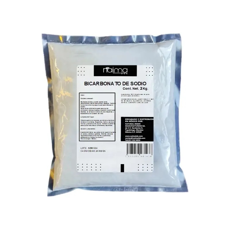 Bicarbonato De Sodio Puro 2 Kg