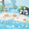 SUNNYCLUE 1 Box 10 Pairs Natural Shell Earring Making Kit