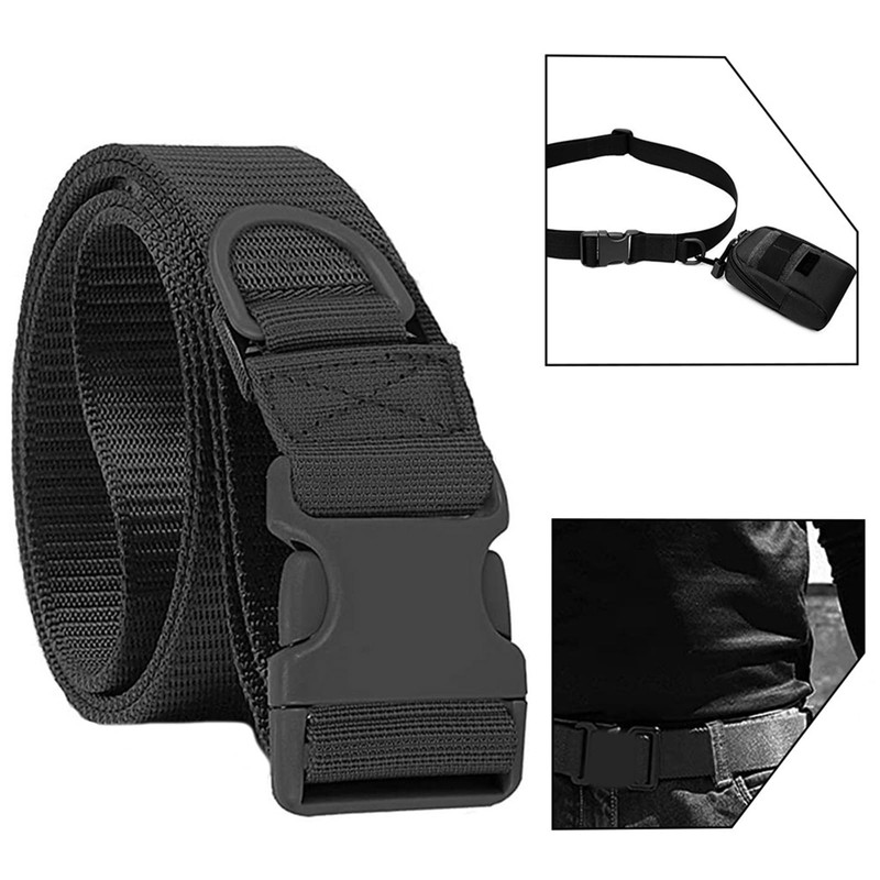 Elastic Quick Release Belt, Utility Belt, No Hole Stretch Elastic
