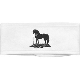 'Horse Silhouette Standing on Grass' Beauty Head Band/Hair Band (HB00037977)