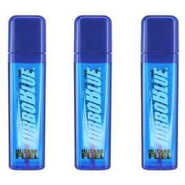 Turbo Blue 18 ml Butane Fuel Refill for Torch Lighters (3-Pack)