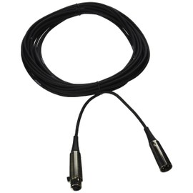 Shure C25F 25' Triple-Flex Chrome XLR Cable Connectors