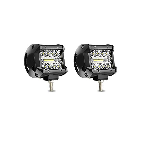 KEENAXIS Led Pods 2PCS 4inch 18W Spot Work Led Off