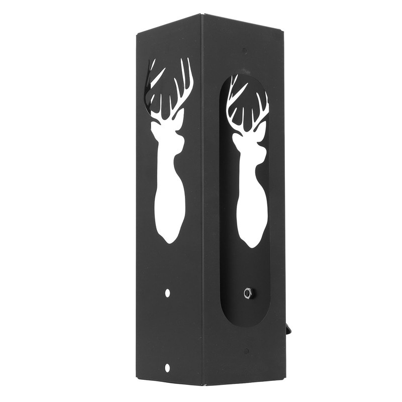 Wall Mounted Can Cooler Holder Iron Exquisite Multifunctional with Bottle