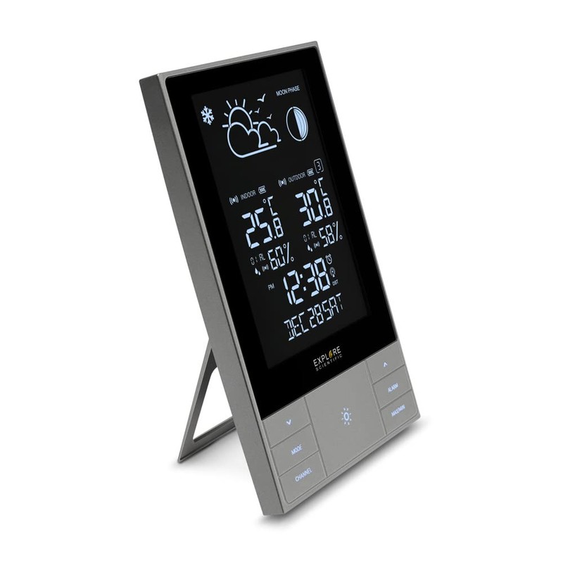 Bresser Modern Touch Key Vertical Weather Station