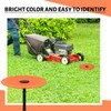 Leriton 3 Set Low Profile Property Line Markers, Survey Markers