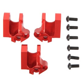 Aluminum Alloy Fixed Code Pull Bar Fit for Axial SCX10 III AX103007 1/10 RC Car ModelRed