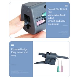 K2208 Solder Paste Extruder, Solder Paste Dispenser Portable Semi Automatic Soldering Flux Glue Dispenser with 1.3mm Nozzle Aperture