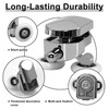 4Pcs 23mm Shower Door Rollers Replacement, Sliding Glass Door Wheels