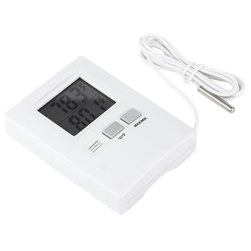 High Precision LCD Digital Indoor&Outdoor Thermometer Temperature Meter Tester Battery
