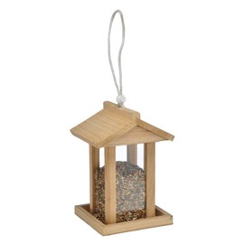 Haushalt International Wooden Bird Feeder