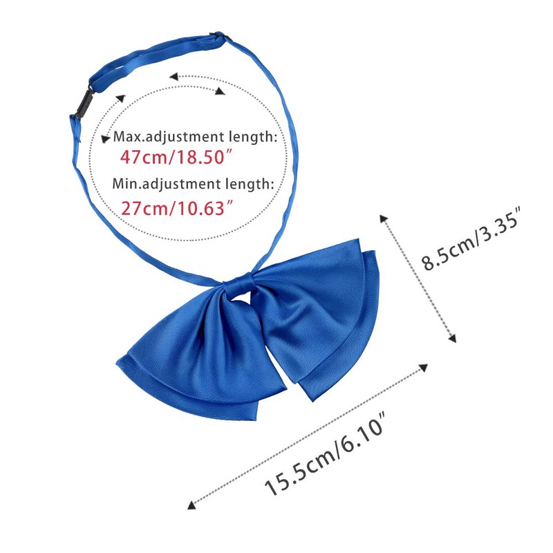 Allegra K School Ribbon, Ribbon Tie, Uniform Ribbon, Bowtie, Bowtie,