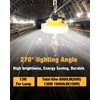 JC-LGL LED Construction String Light 50FT, 65W 8000Lm Industrial LED