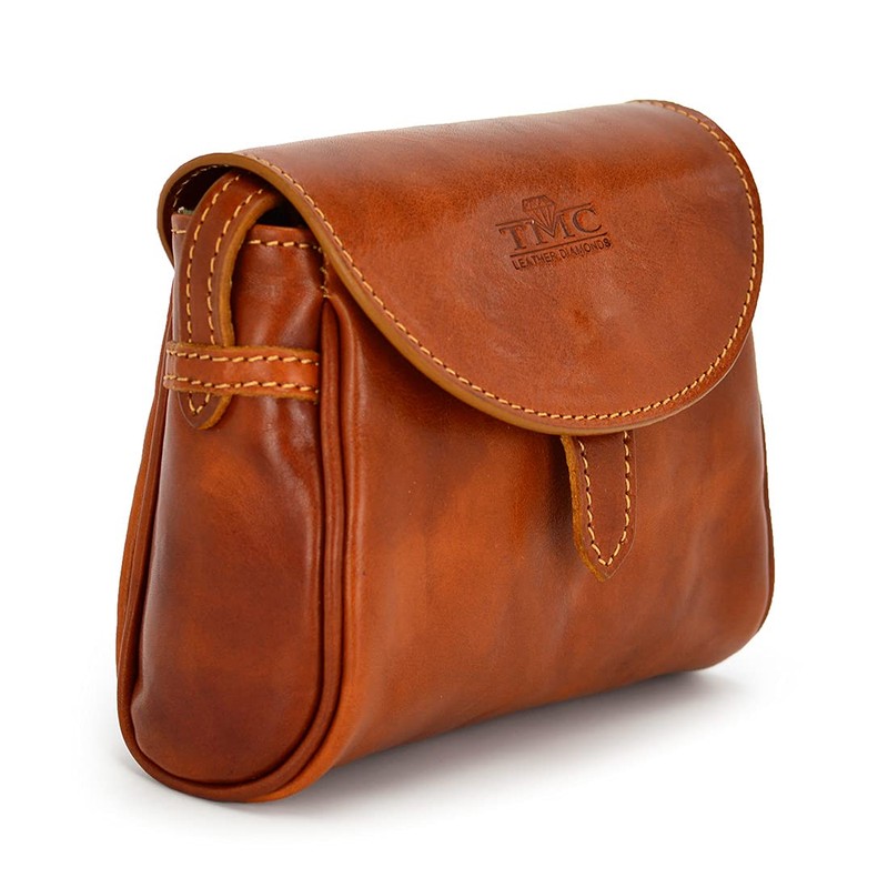 TMC Leather Diamonds, Women's Messenger Bag, Minimalist Style, Adjustable Strap,