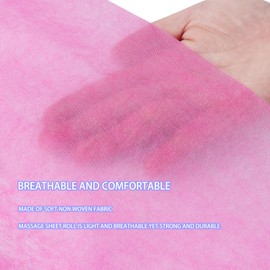 MVSUTA 100 Pieces Blue Disposable Bed Sheets Non-woven Fabric SPA Table Sheet Bed Cover for Massage Beauty Tattoos,31'' x 71''