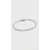 SHASHI Women's Medium Tennis Bracelet, Silver, One Size