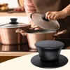 2 Pcs Universal Pot Lid Replacement Knobs, Silicone Heat Resistant