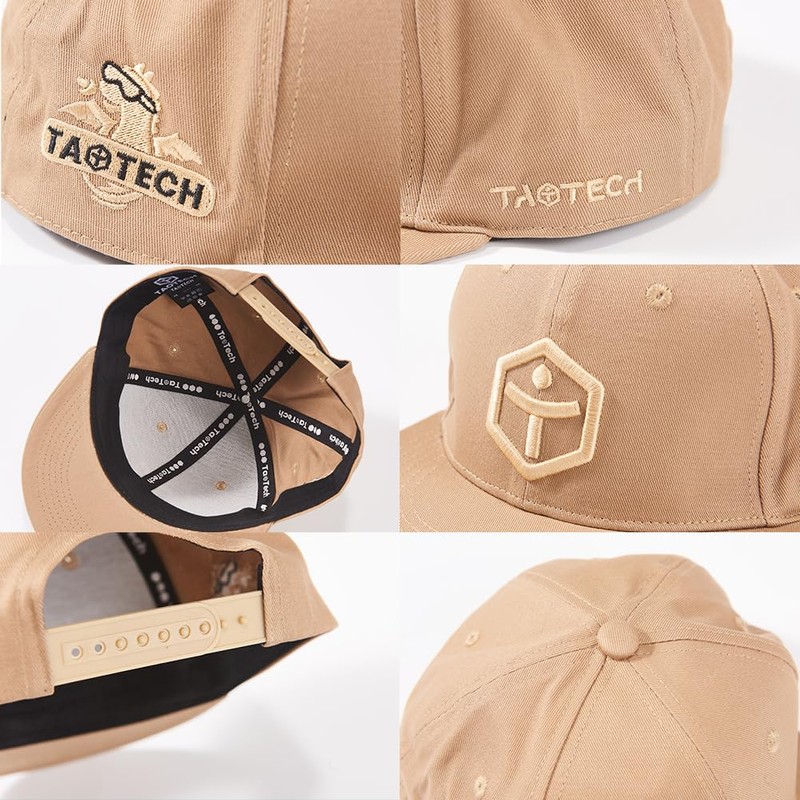TaoTech Snapback Cap, Baseball Cap, Baseball Cap, Flat Panel Hat,