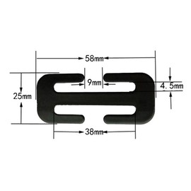 LATRAT Set of 4 Car Seat Belt Adjuster Car Made of Metal Car Seat Belt Clip Car Seat Belt Adjuster