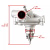 Caltric Water Pump Assembly For Polaris Ranger XP 900 2015-2019