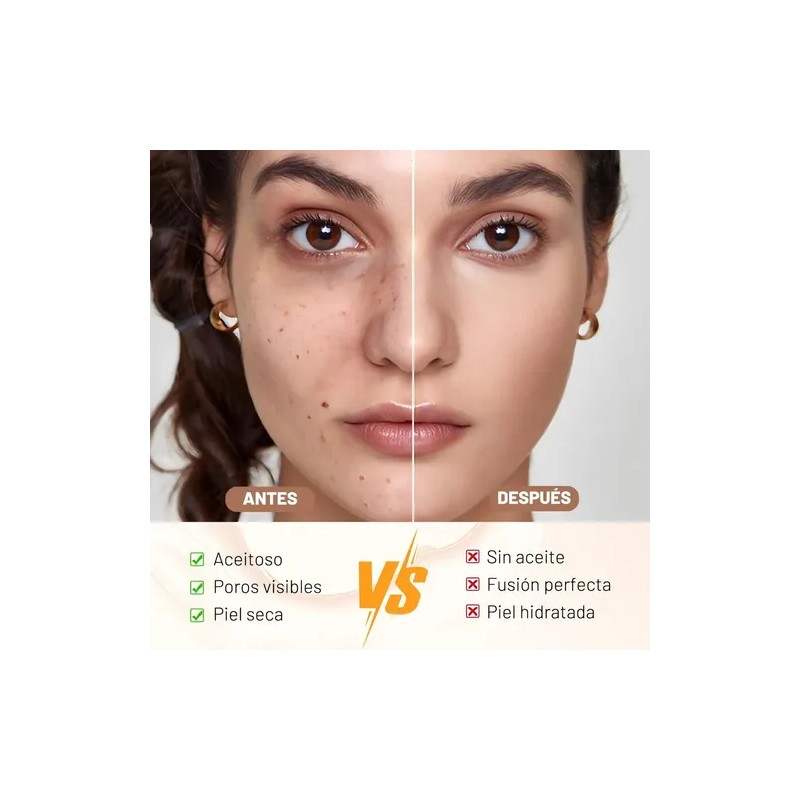 1 Bio Foundation 4 En 1 Base Hidratante Que Cambia