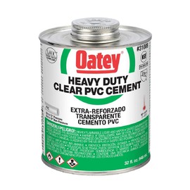 Oatey 31008 Oatey-31008 Solvent Cement, 32 oz, Clear