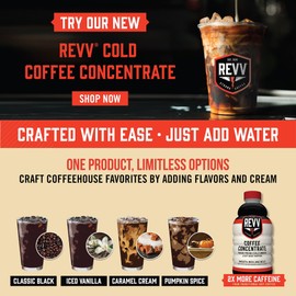 REVV® 32oz Coffee Concentrate, 6 count (1 pack of 6)