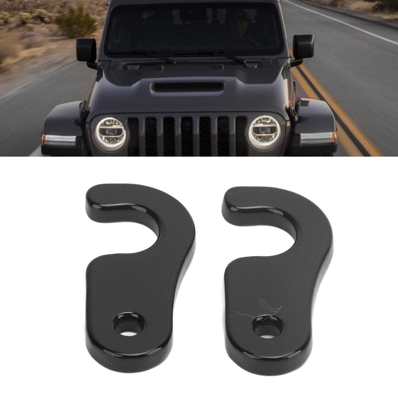 Sun Visor Clips 699618848816 Black Sunshade Holder Clips with Screws