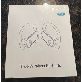 BMANl T16 True Wireless Sport Earbuds Pink Earhooks Built-in Mic BMANI-VEAT00L