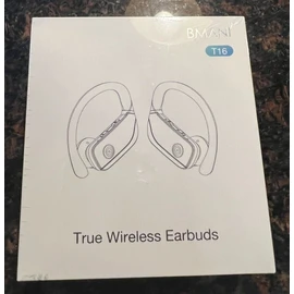 BMANl T16 True Wireless Sport Earbuds Pink Earhooks Built-in Mic BMANI-VEAT00L