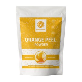 Orange Peel Powder - 227g (8oz) (Citrus Aurantium) | Orange Peel Powder For Skin Care, Face Scrub, Facial Mask, 100% Pure & Natural Orange Peel Powder | Free from colours and Preservatives.