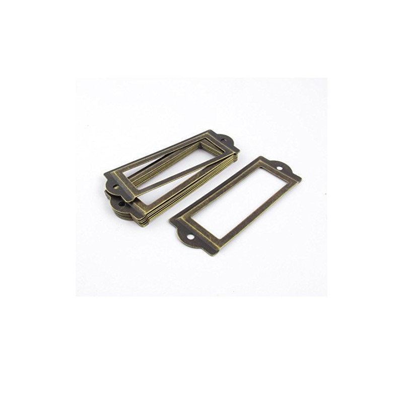 sourcing map Office File Drawer Tag Label Holder 83mm x