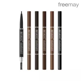 InterSys 인터시스 오토 아이브로우 펜슬 2개 Intersys Auto Eyebrow Pencil 2-Pack [No. 1 black]