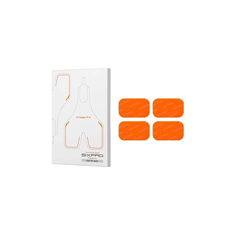 MTG SIXPAD Six Pad Chest Fit Dedicated High Conductivity Gel