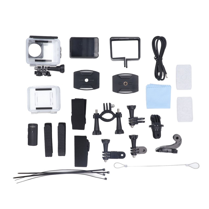 5K Action Camera 48MP 30FPS 170 Degree Wide Angle 16.4FT