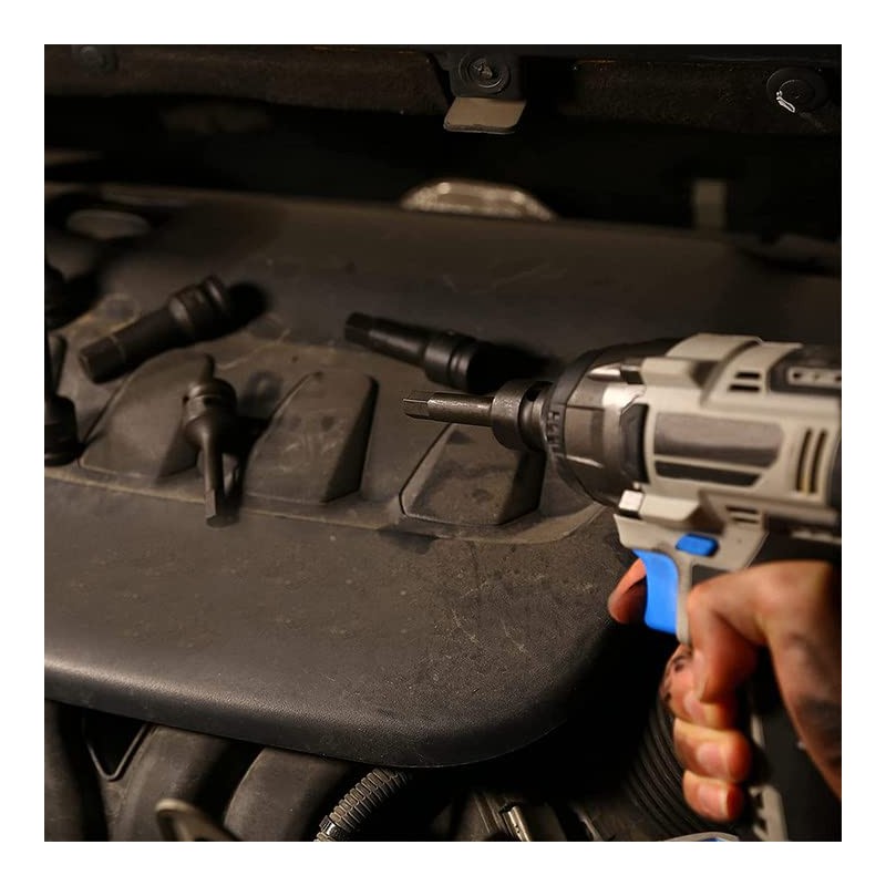 Utoolmart 1/2-Inch Drive Allen Bit Socket, 17mm Hex Socket, Cr-Mo