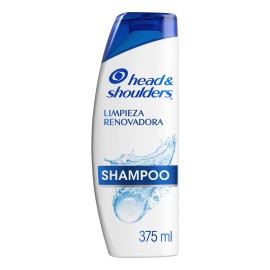 Shampoo para Caspa Head & Shoulders Limpieza Renovadora Limpia El Cabello Sin Resecar 375ml