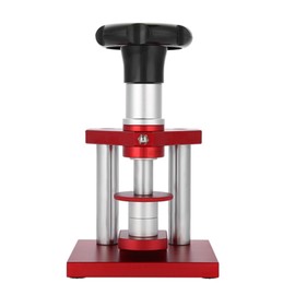 20 Dies Watch Press Set, Watch Press Back Press Machine Screw Case Cover Press, Watch Repair Pressing Tool for Watch Repairing, Compatible for Various Kinds of Watch