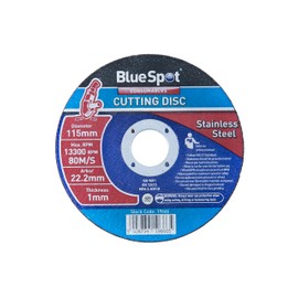 Blue Spot Tools 19666 115MM (4.5") Stainless Steel Cutting Disc