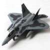 1/100 F-22 Aircraft Model Simulation Raptor Fighter Aviation Military Science